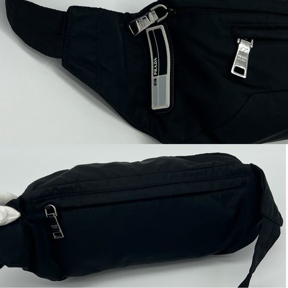 Authentic Prada Logo Patch nylon belt bag - Picture 9 of 10